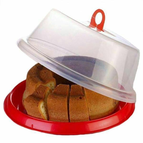 حافظة كيك بلاستيك متعددة الاستخدام