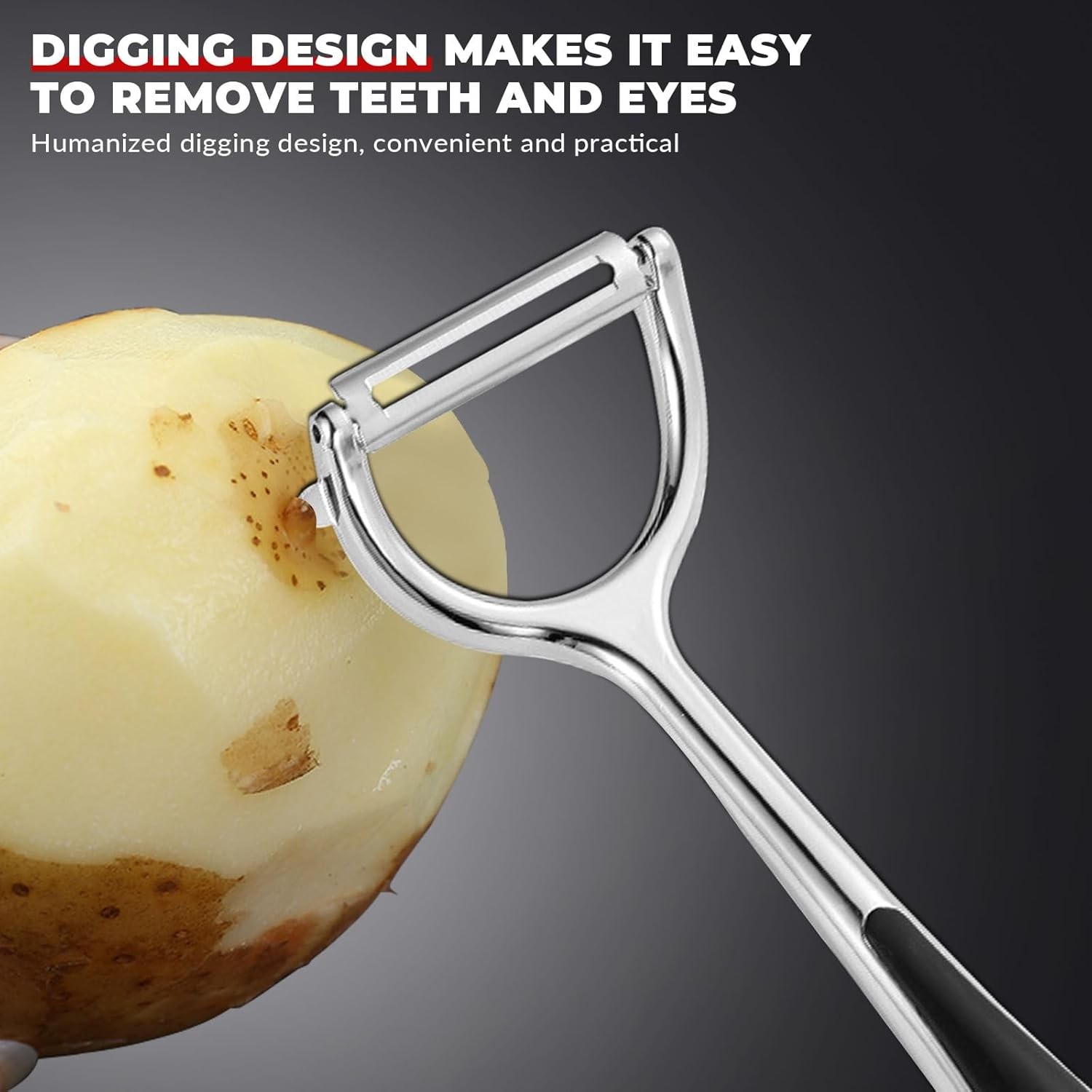 مقشرة بطاطس ستيل مقاومة للصدأ