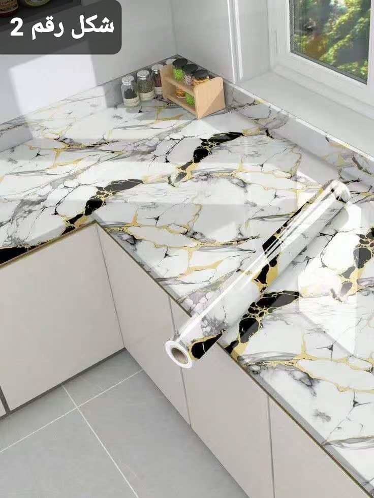 لاصق جداري رخامي ديكور فاخر